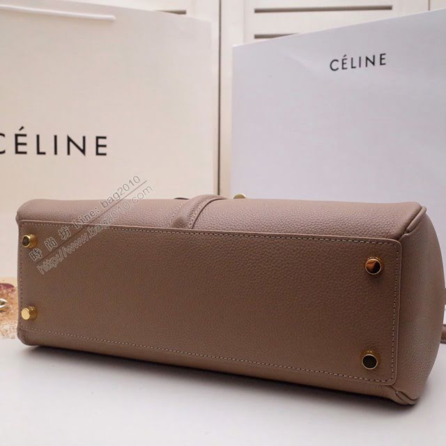 Celine女包 賽琳16Bag新款中號 粒面小牛皮 Celine單肩或斜挎女包 187373  slyd2136